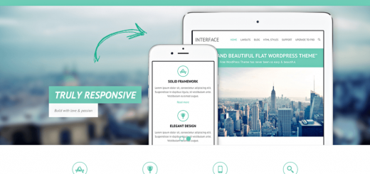 Interface Free Responsive WordPress Theme